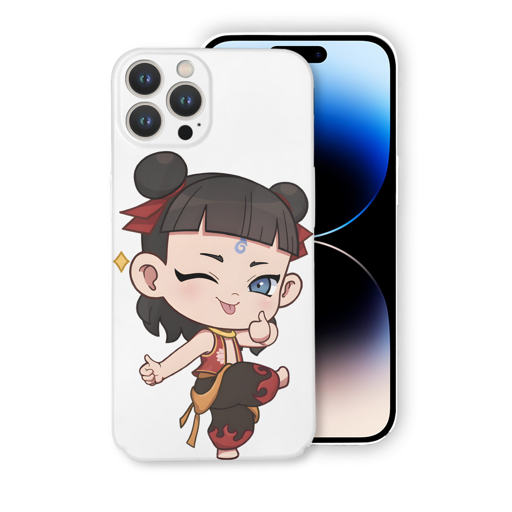 （画像用） Ne Zha 2 ナタ 魔童の大暴れ 【iPhone 14シリーズ対応】ハードケース
